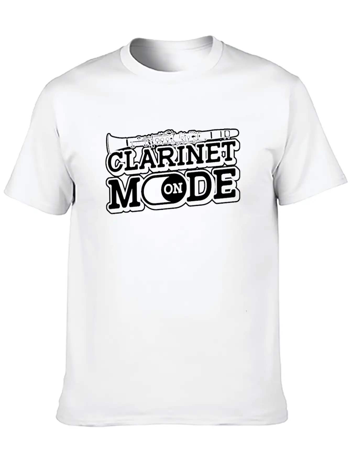 Marching Band Clarinet Unisex Casual T-Shirt – Clean Design For Daily Comfort