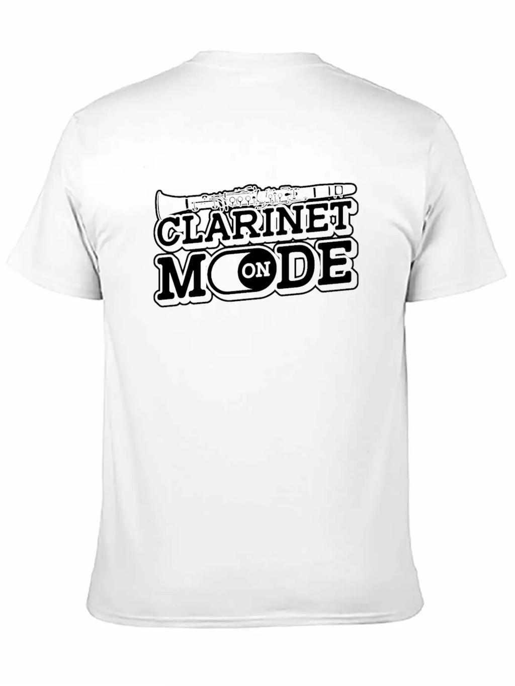 Marching Band Clarinet Unisex Casual T-Shirt – Clean Design For Daily Comfort