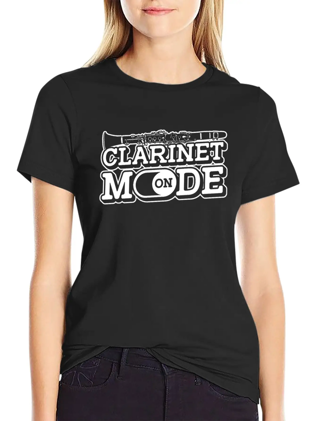 Marching Band Clarinet Unisex Casual T-Shirt – Clean Design For Daily Comfort