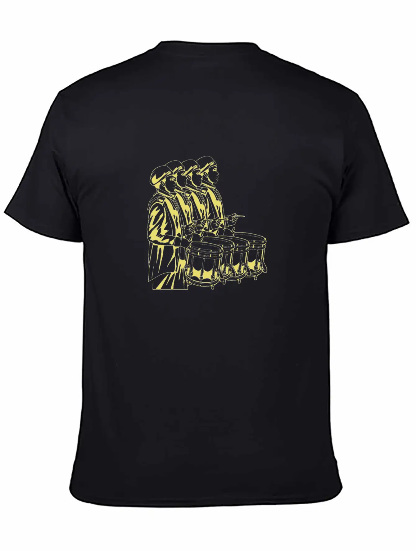Marching Band Drummer Breathable Soft Cotton T-Shirt – Timeless Casual Look