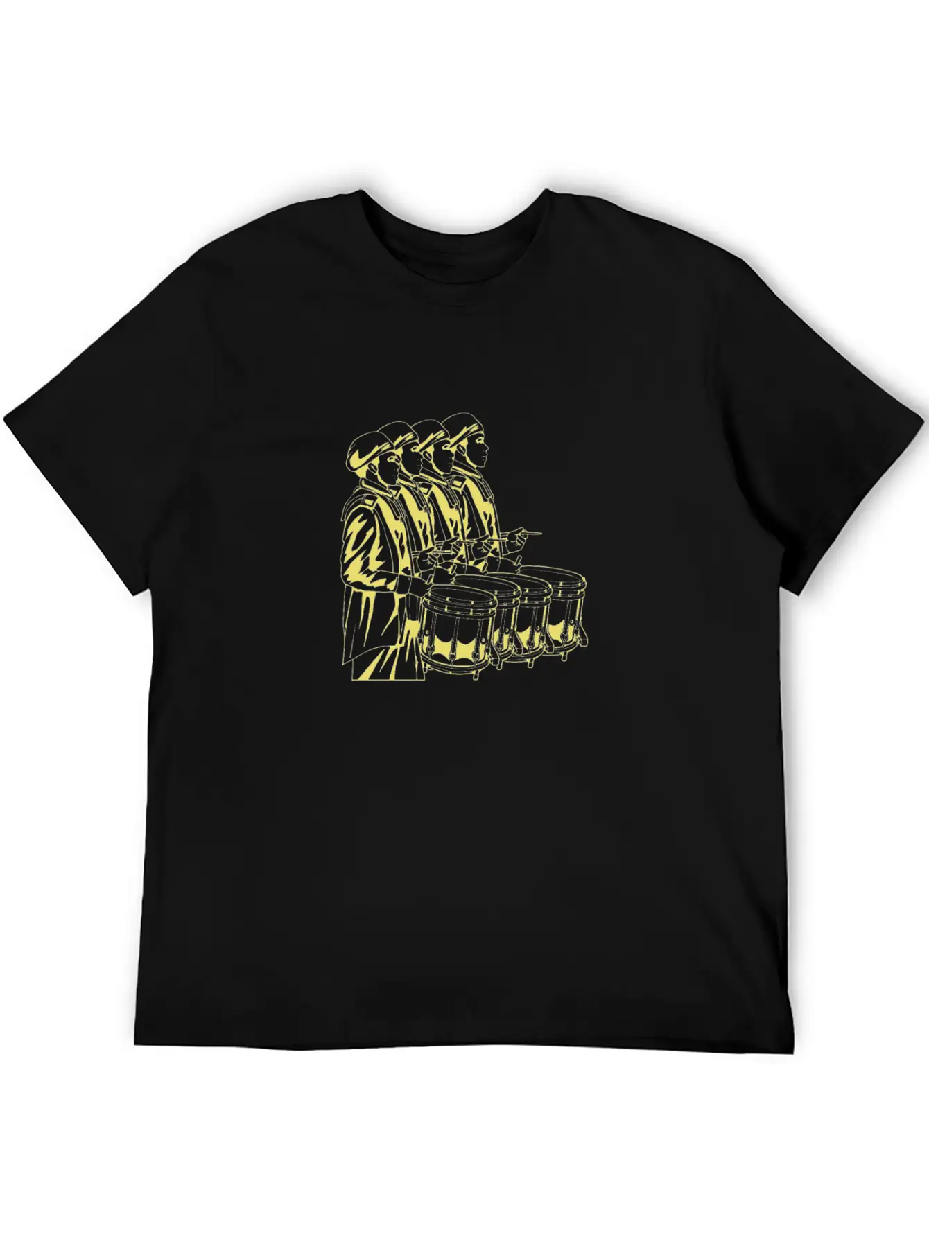Marching Band Drummer Breathable Soft Cotton T-Shirt – Timeless Casual Look