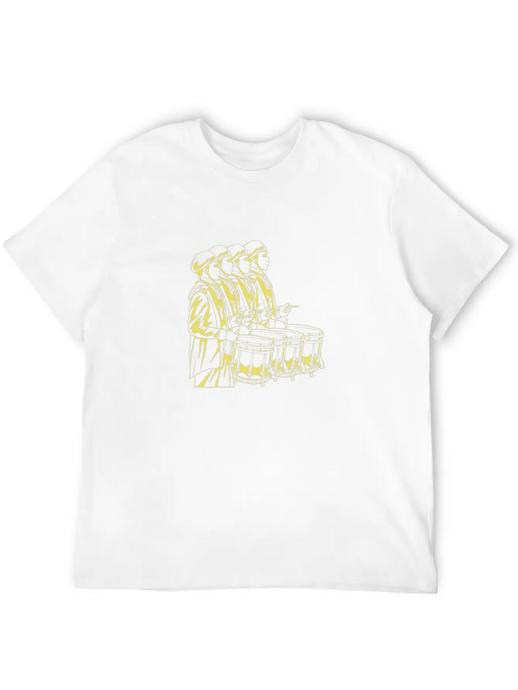 Marching Band Drummer Breathable Soft Cotton T-Shirt – Timeless Casual Look