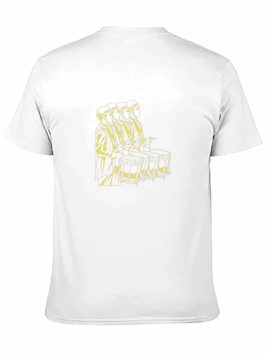 Marching Band Drummer Breathable Soft Cotton T-Shirt – Timeless Casual Look