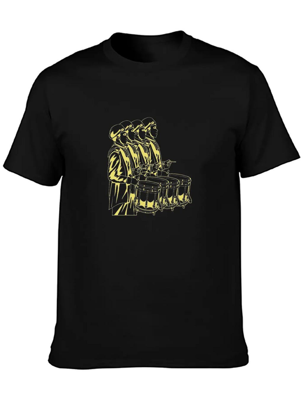 Marching Band Drummer Breathable Soft Cotton T-Shirt – Timeless Casual Look