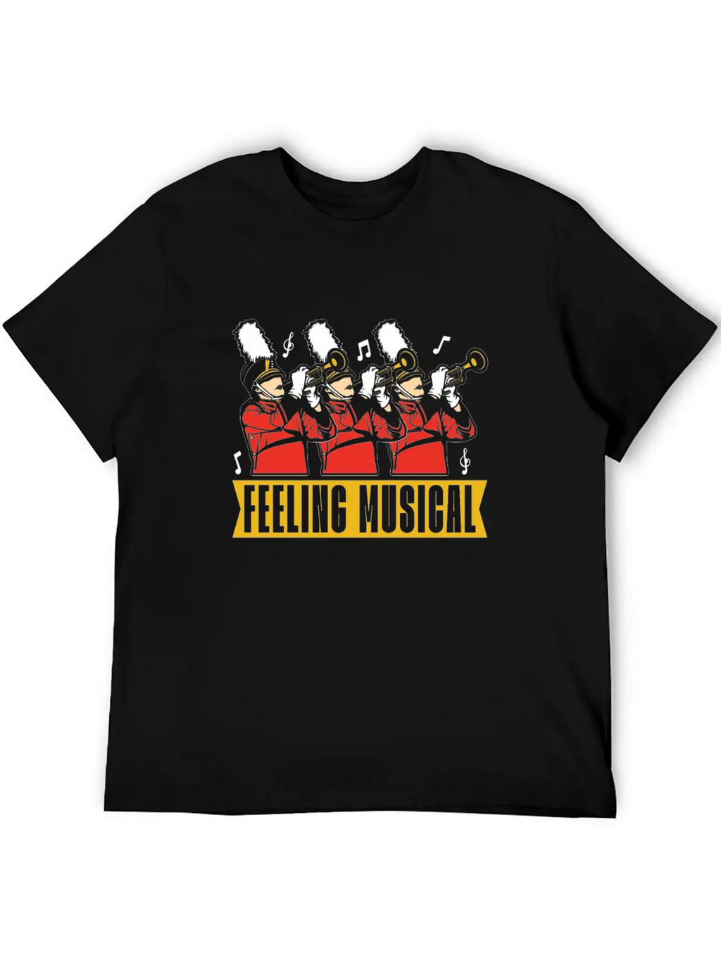 Marching Band Humor Unisex Short Sleeve Soft Cotton T-Shirt – Casual Everyday Wear