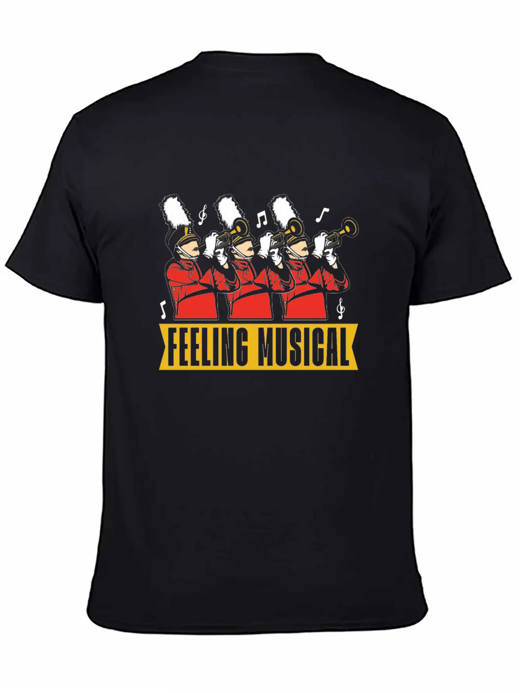 Marching Band Humor Unisex Short Sleeve Soft Cotton T-Shirt – Casual Everyday Wear