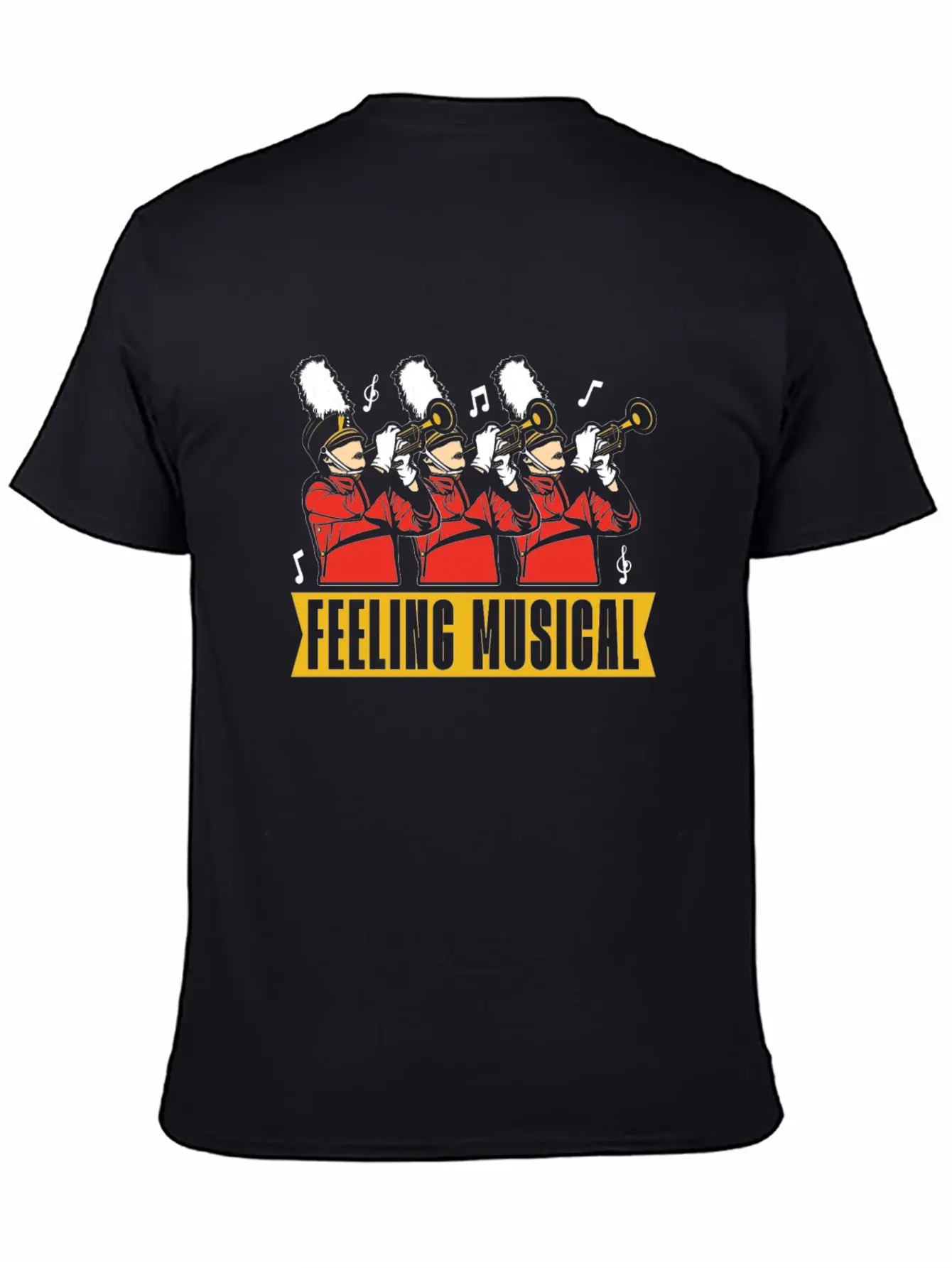Marching Band Humor Unisex Short Sleeve Soft Cotton T-Shirt – Casual Everyday Wear