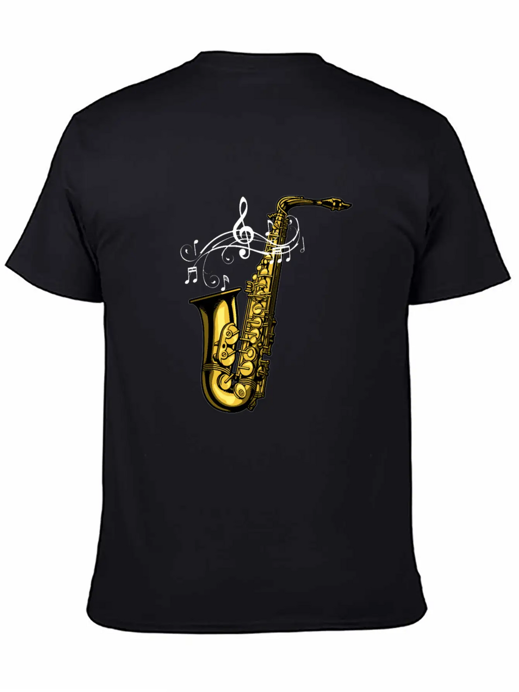 Marching Band Saxophone Essential Cotton Tee For Daily Outfits – Unisex Style