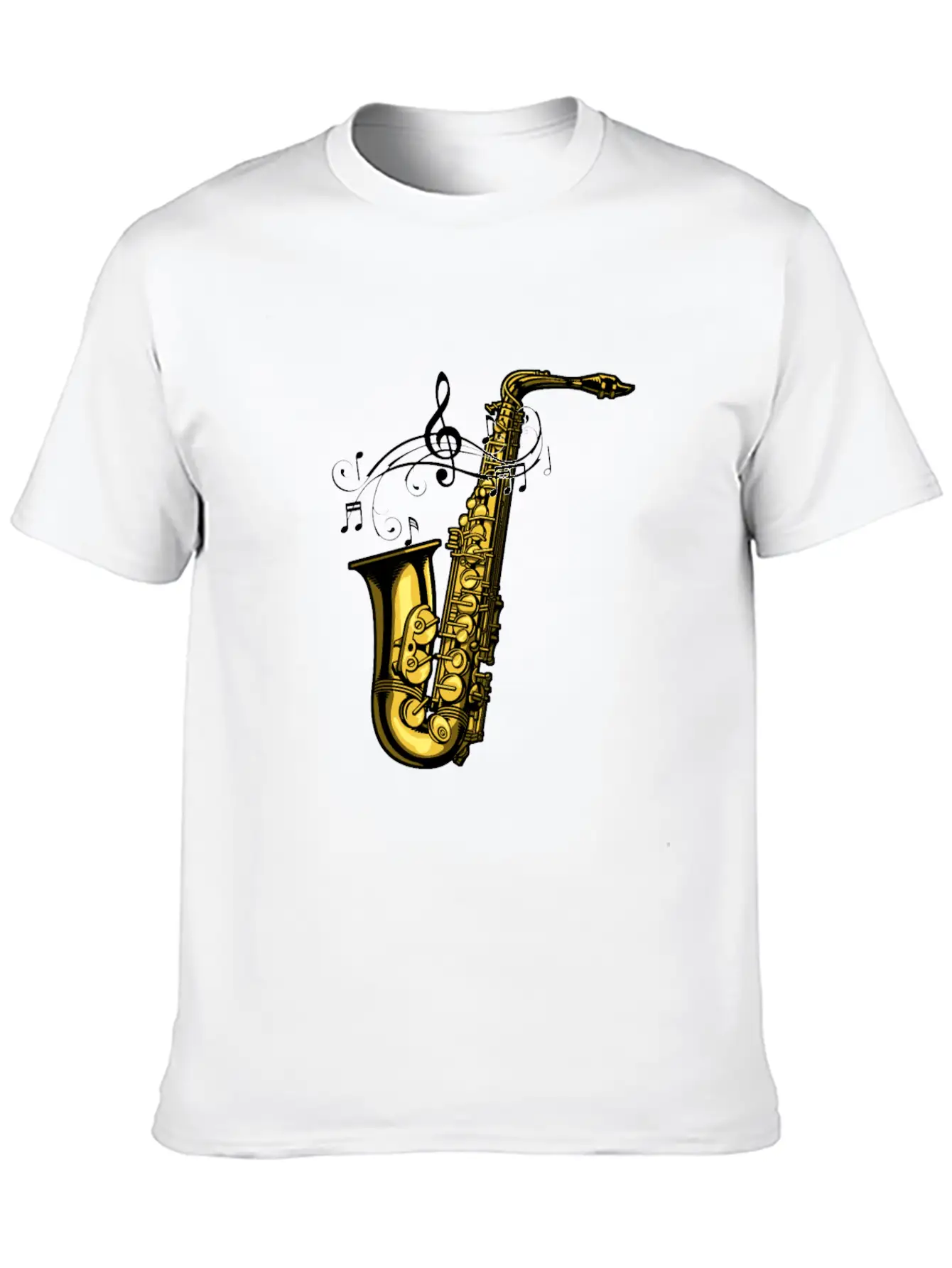Marching Band Saxophone Essential Cotton Tee For Daily Outfits – Unisex Style