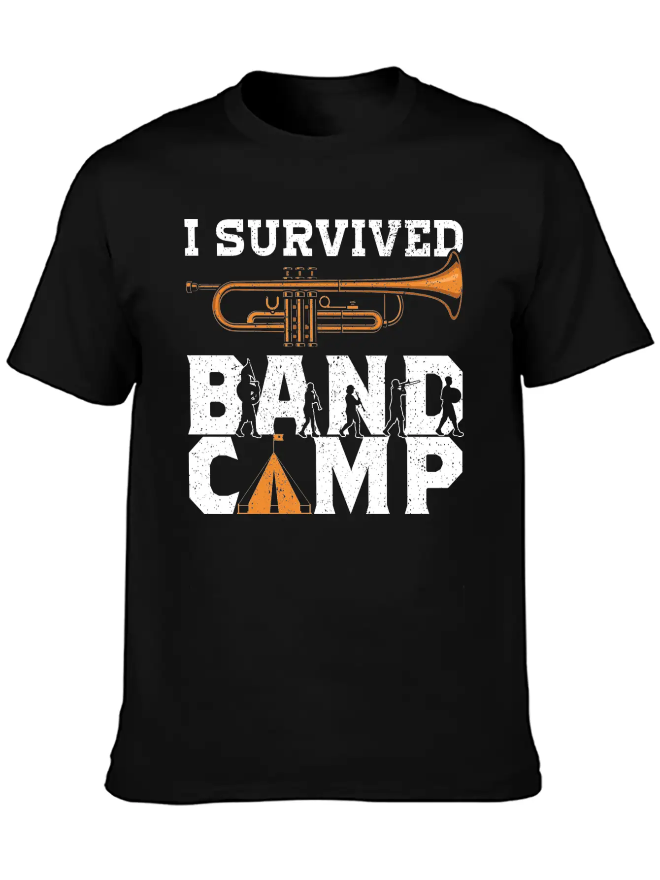 Marching Band Stuff Band Camp Accessories Gifts Unisex Short Sleeve Soft Cotton T-Shirt – Casual Everyday Wear