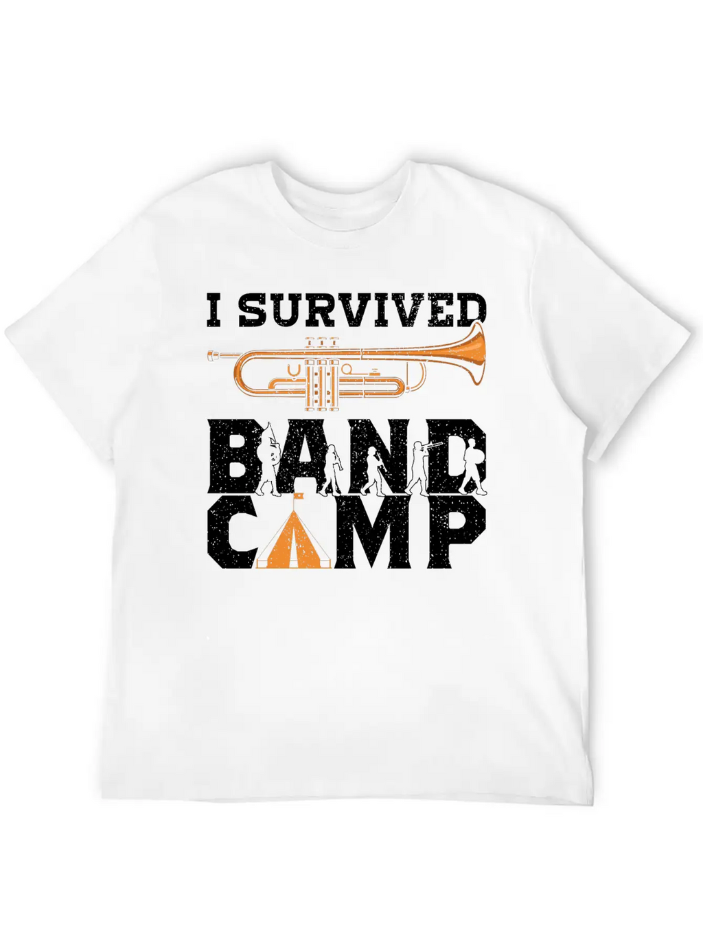 Marching Band Stuff Band Camp Accessories Gifts Unisex Short Sleeve Soft Cotton T-Shirt – Casual Everyday Wear