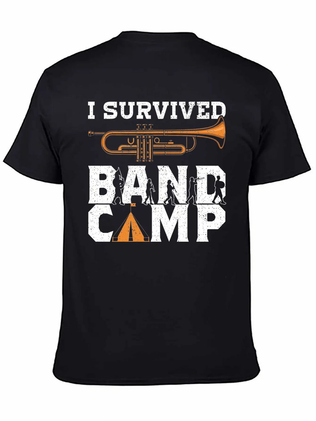 Marching Band Stuff Band Camp Accessories Gifts Unisex Short Sleeve Soft Cotton T-Shirt – Casual Everyday Wear
