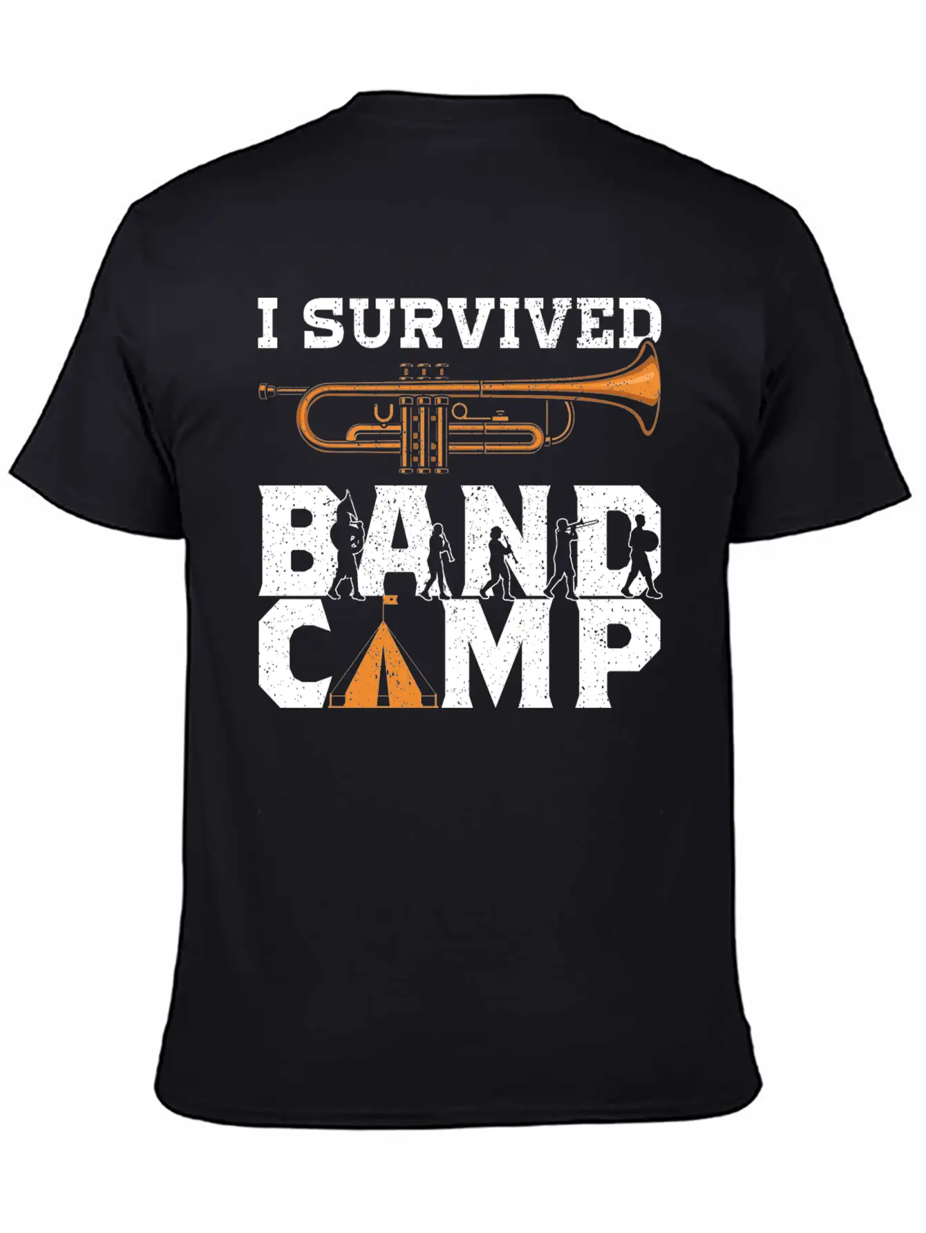 Marching Band Stuff Band Camp Accessories Gifts Unisex Short Sleeve Soft Cotton T-Shirt – Casual Everyday Wear