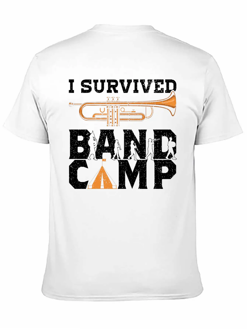 Marching Band Stuff Band Camp Accessories Gifts Unisex Short Sleeve Soft Cotton T-Shirt – Casual Everyday Wear