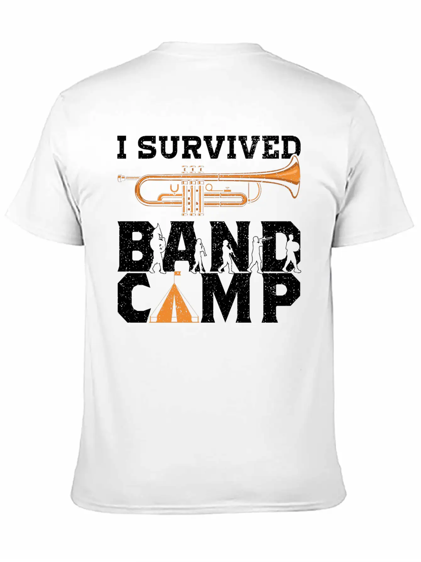 Marching Band Stuff Band Camp Accessories Gifts Unisex Short Sleeve Soft Cotton T-Shirt – Casual Everyday Wear