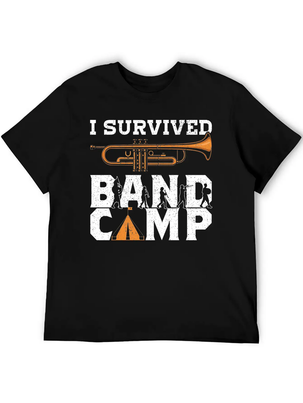 Marching Band Stuff Band Camp Accessories Gifts Unisex Short Sleeve Soft Cotton T-Shirt – Casual Everyday Wear