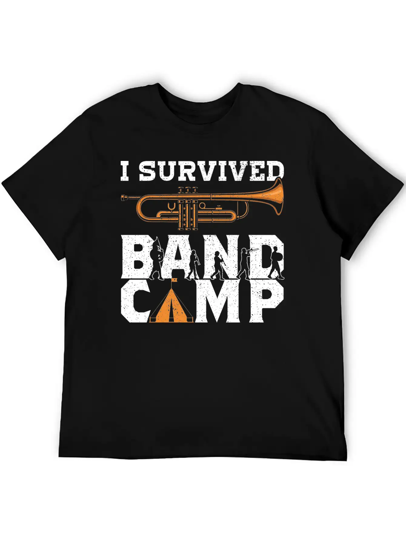 Marching Band Stuff Band Camp Accessories Gifts Unisex Short Sleeve Soft Cotton T-Shirt – Casual Everyday Wear