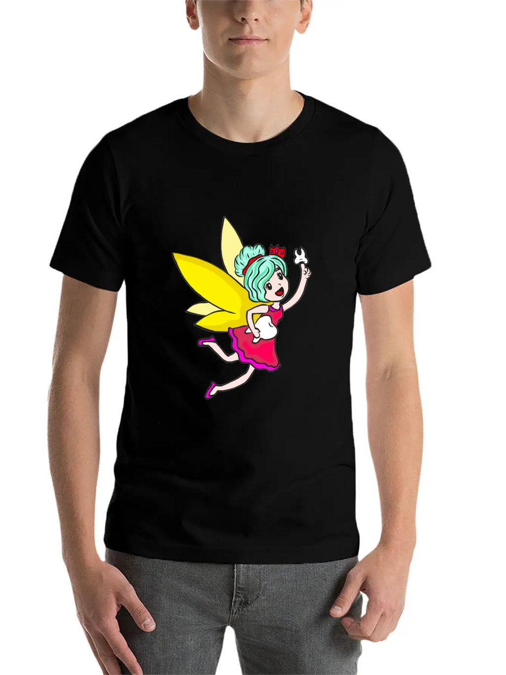 Mardi Gras Tooth Fairy Costume Original Gift Unisex Casual T-Shirt – Clean Design For Daily Comfort