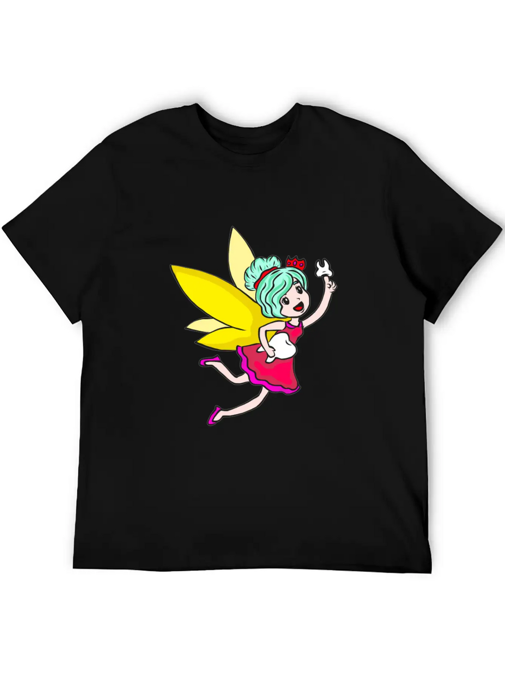 Mardi Gras Tooth Fairy Costume Original Gift Unisex Casual T-Shirt – Clean Design For Daily Comfort