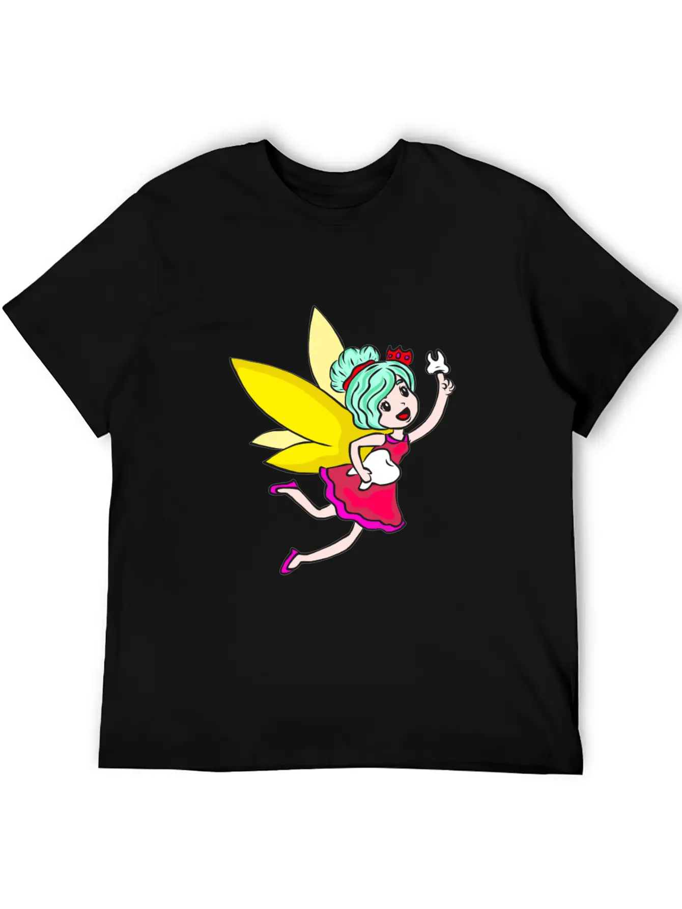 Mardi Gras Tooth Fairy Costume Original Gift Unisex Casual T-Shirt – Clean Design For Daily Comfort