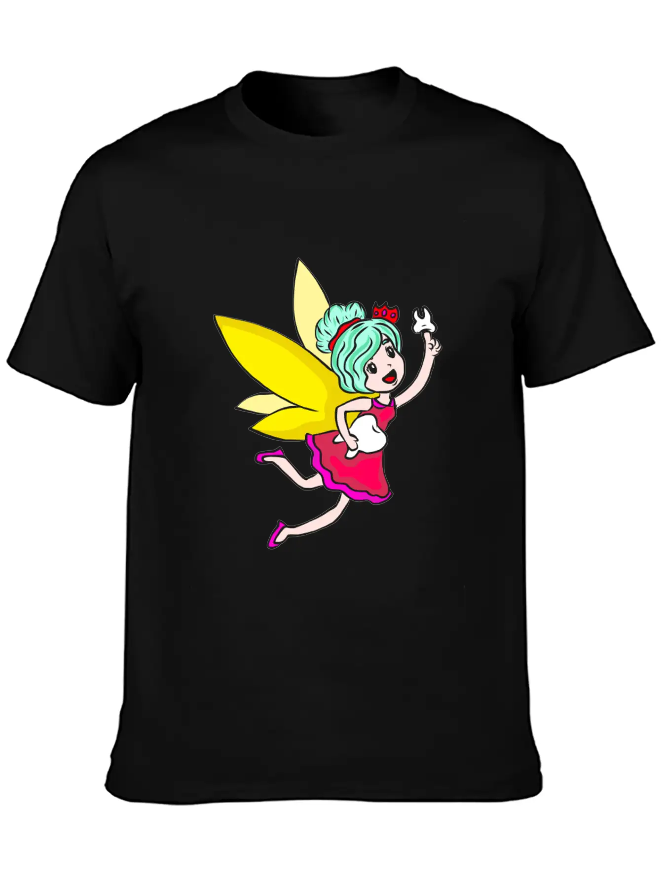 Mardi Gras Tooth Fairy Costume Original Gift Unisex Casual T-Shirt – Clean Design For Daily Comfort