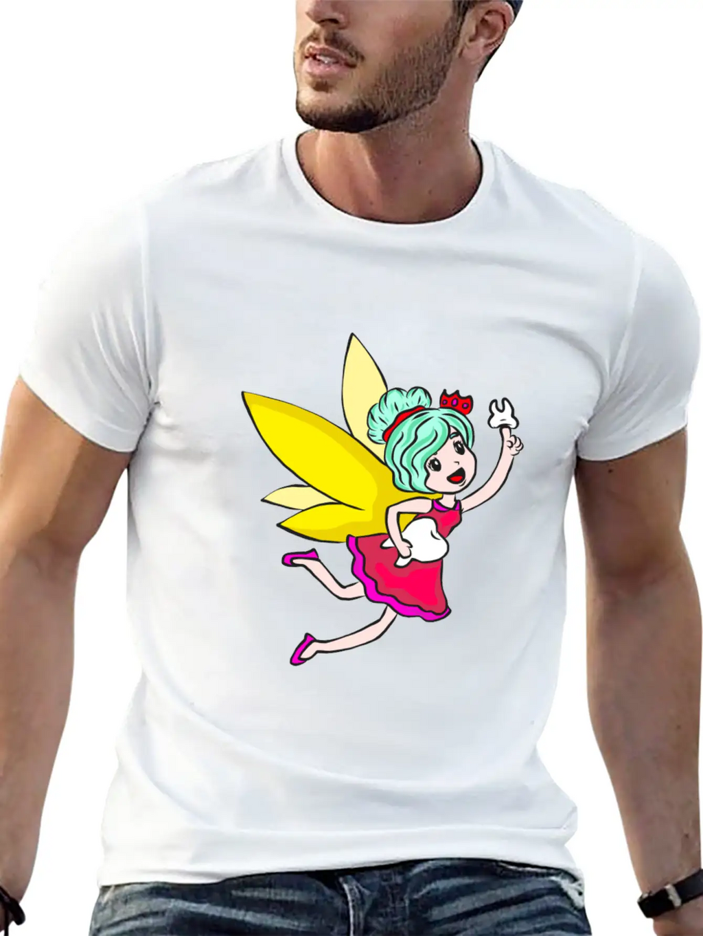 Mardi Gras Tooth Fairy Costume Original Gift Unisex Casual T-Shirt – Clean Design For Daily Comfort