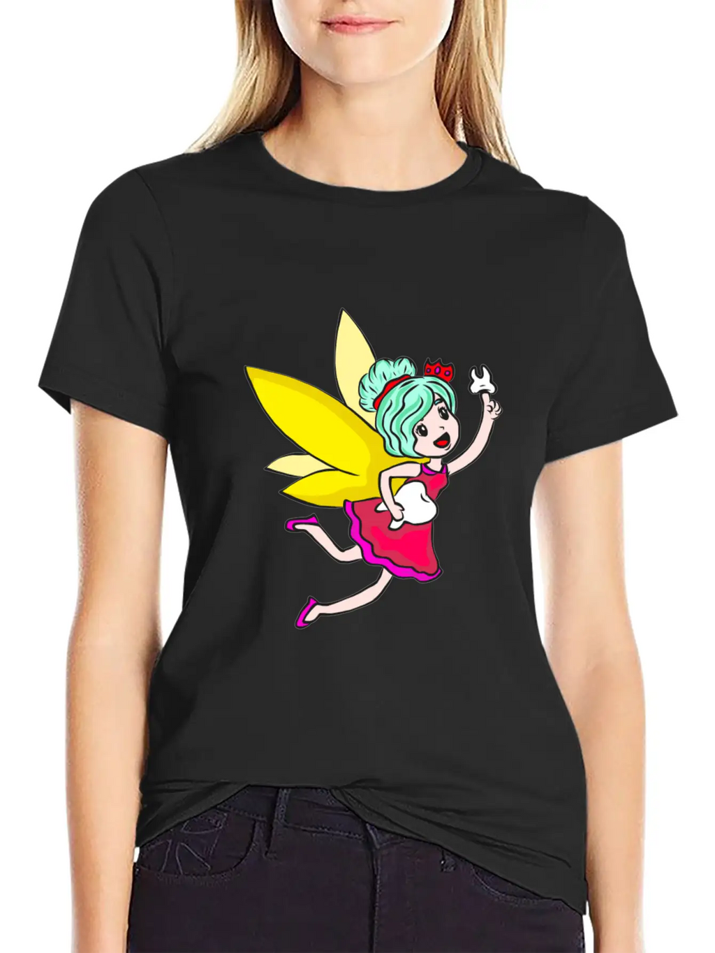 Mardi Gras Tooth Fairy Costume Original Gift Unisex Casual T-Shirt – Clean Design For Daily Comfort