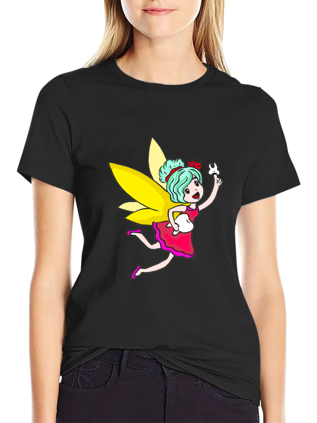 Mardi Gras Tooth Fairy Costume Original Gift Unisex Casual T-Shirt – Clean Design For Daily Comfort