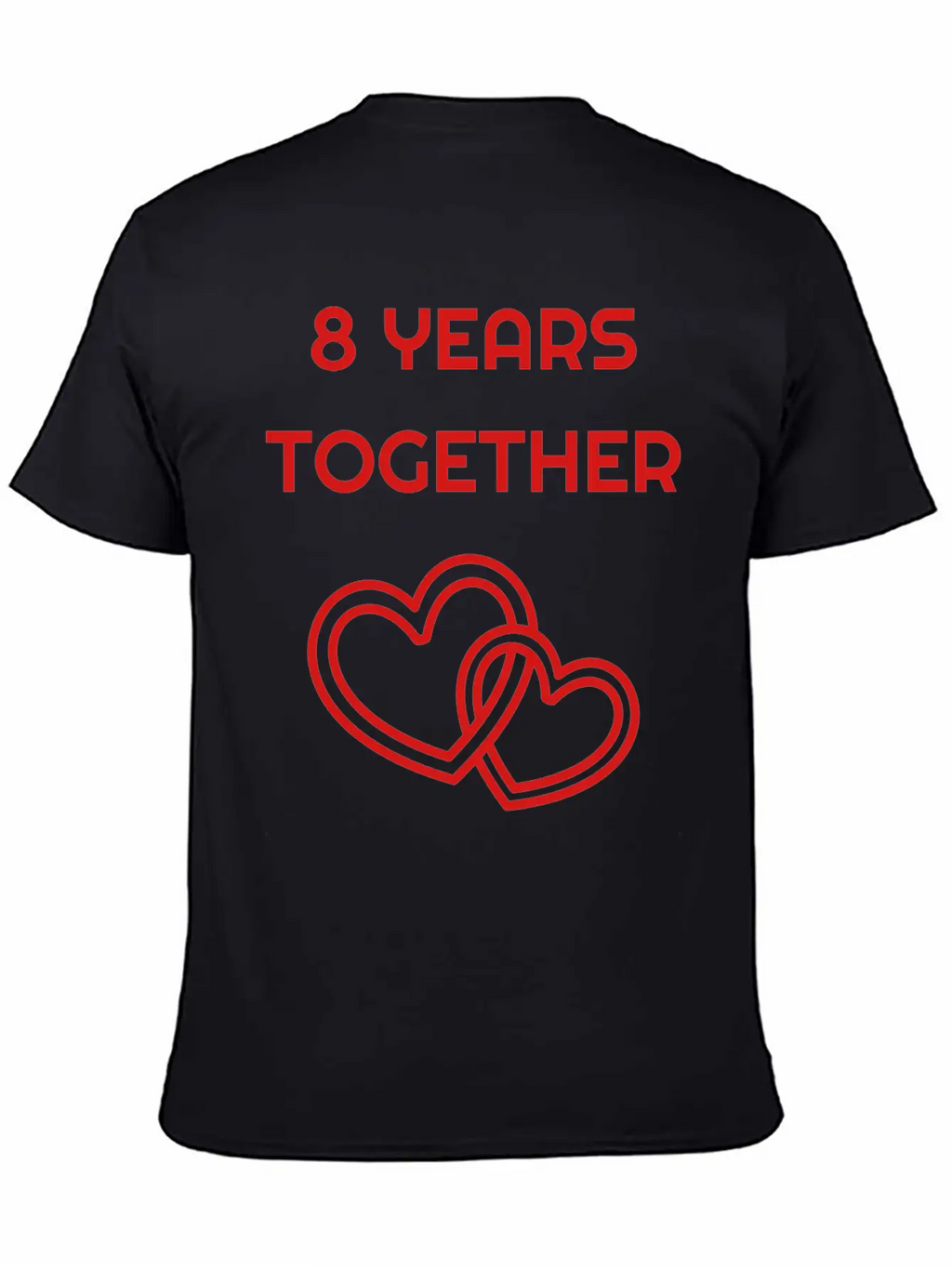 Marriage Mariage Wedding Anniversary 8 8th Bronze Unisex Short Sleeve Soft Cotton T-Shirt – Casual Everyday Wear