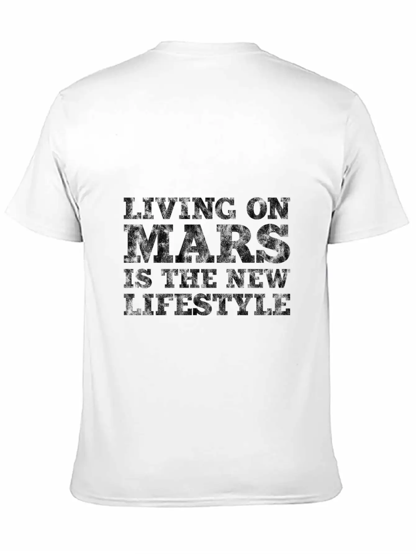 Mars Moon Universe Life Gift Idea Unisex Short Sleeve Soft Cotton T-Shirt – Casual Everyday Wear