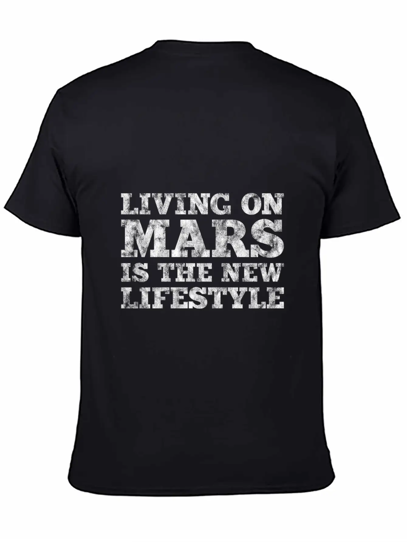 Mars Moon Universe Life Gift Idea Unisex Short Sleeve Soft Cotton T-Shirt – Casual Everyday Wear