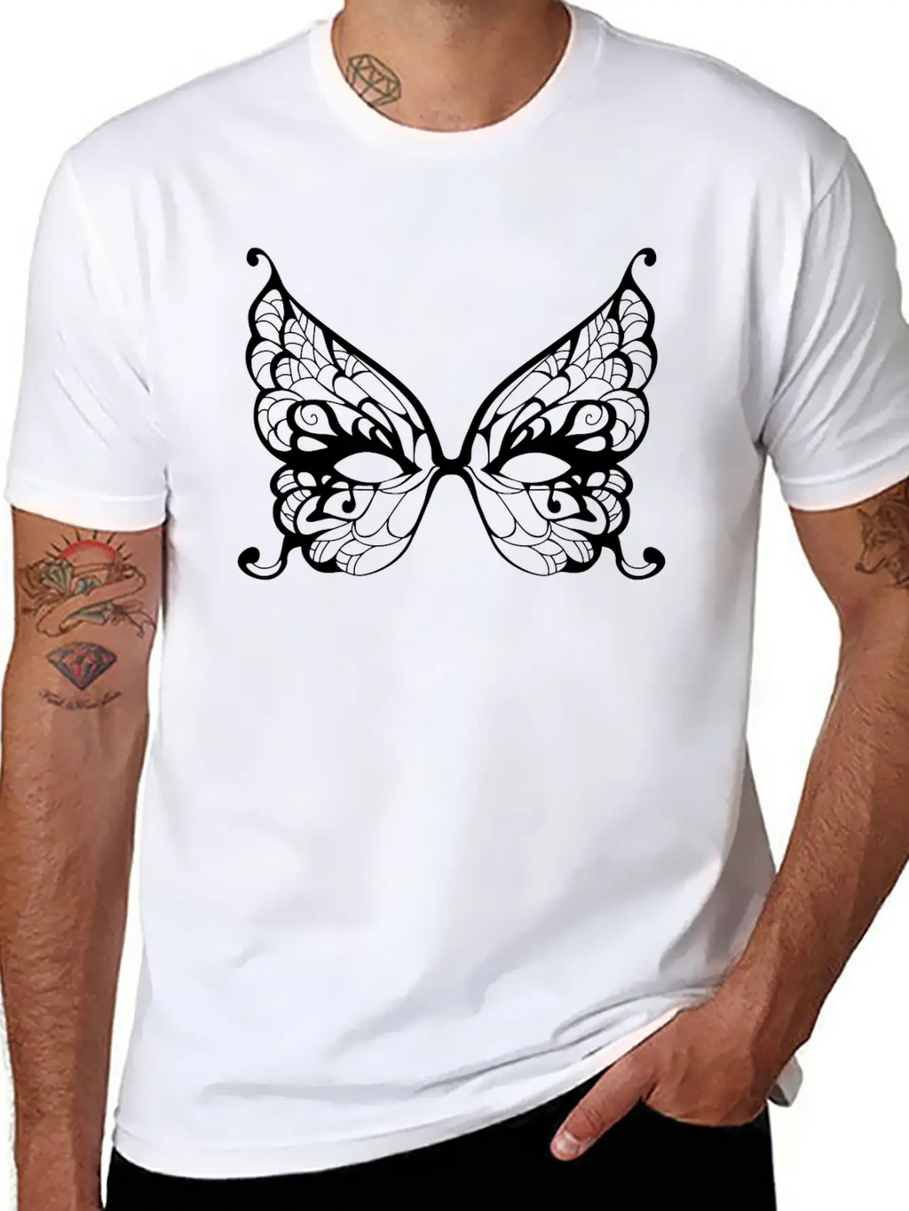 Mask Unisex Casual T-Shirt – Clean Design For Daily Comfort