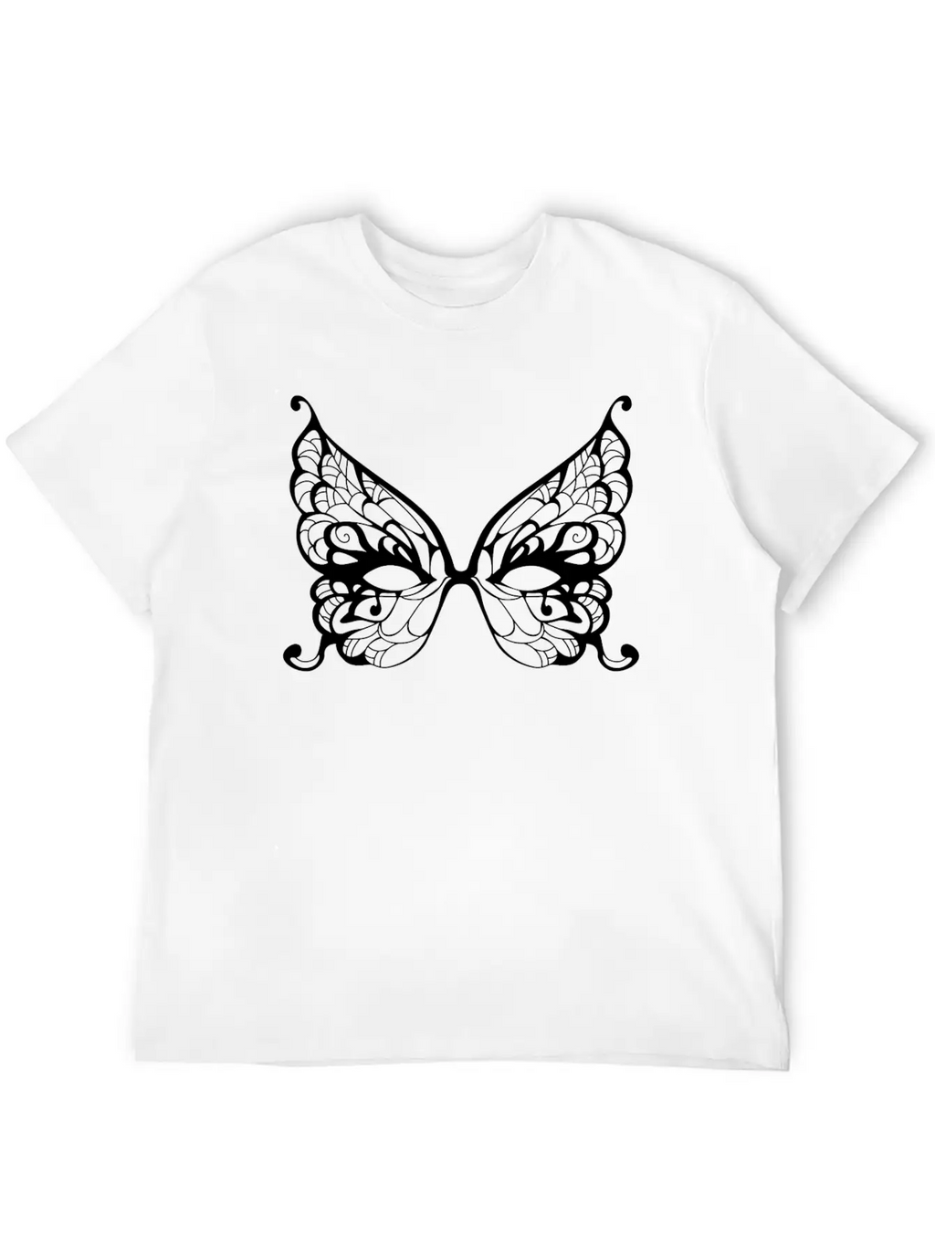 Mask Unisex Casual T-Shirt – Clean Design For Daily Comfort