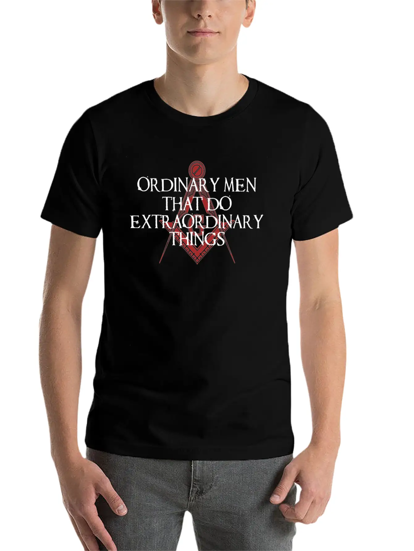 Masonry Mason Men Casual Graphic T-Shirt – Simple And Comfortable Daily Wear
