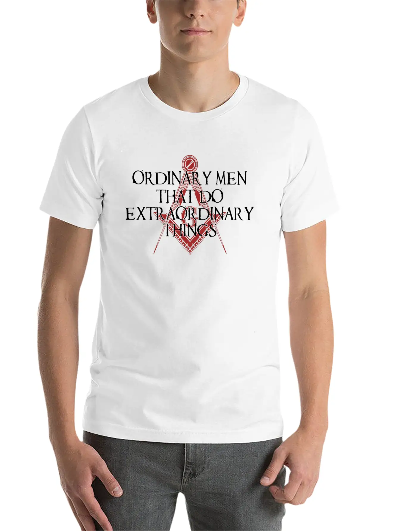 Masonry Mason Men Casual Graphic T-Shirt – Simple And Comfortable Daily Wear