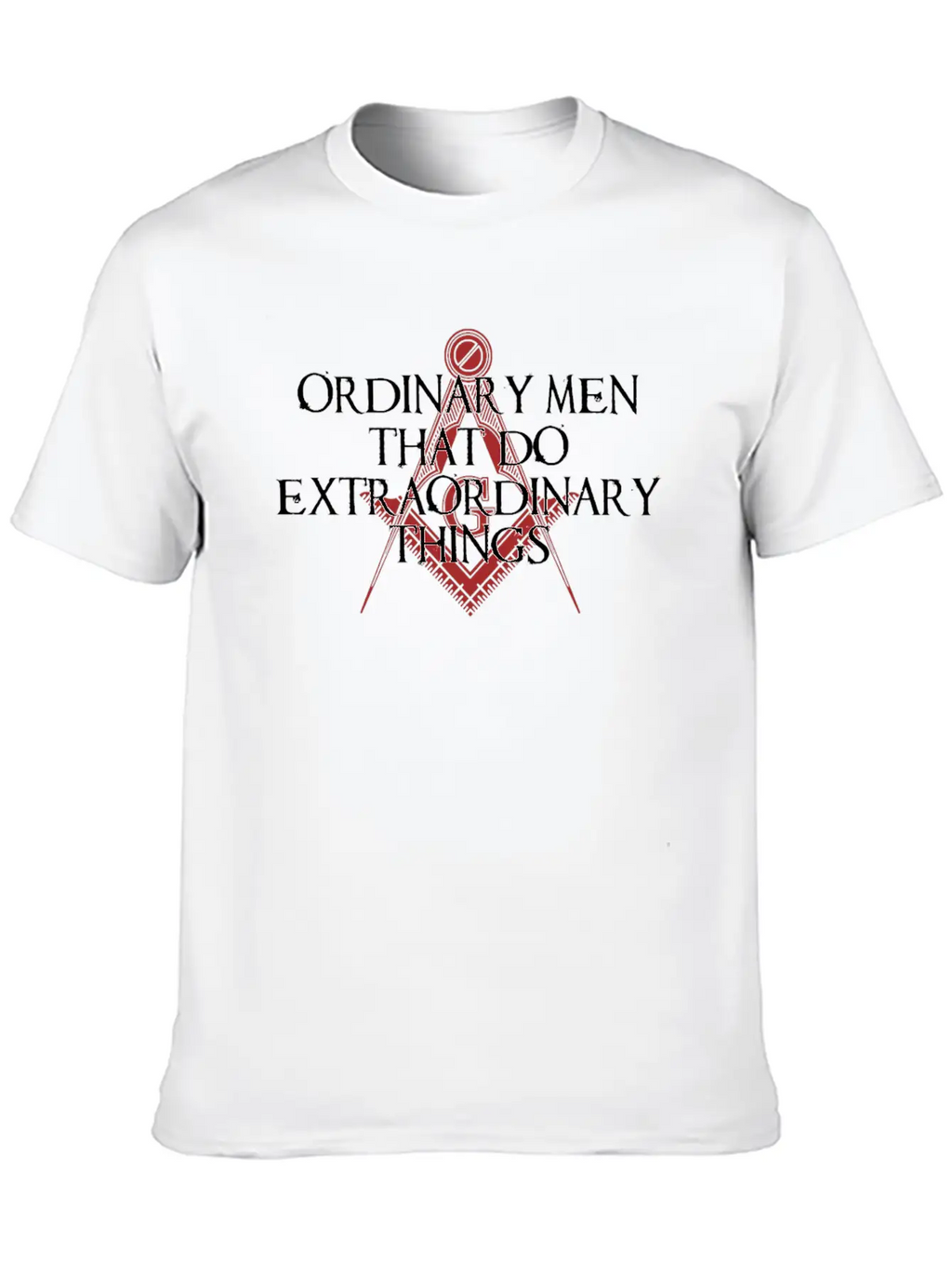 Masonry Mason Men Casual Graphic T-Shirt – Simple And Comfortable Daily Wear