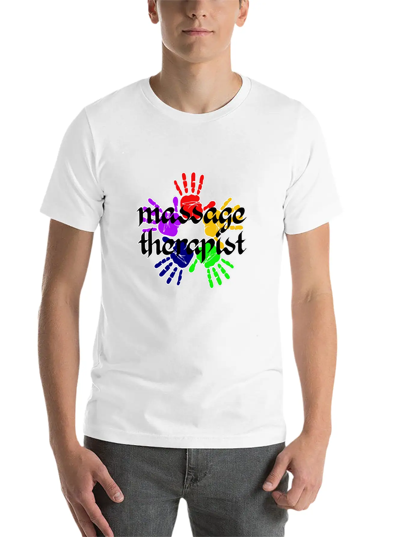 Massage Therapist Classic Fit Graphic Tee For Daily Comfort – Unisex Cotton Shirt