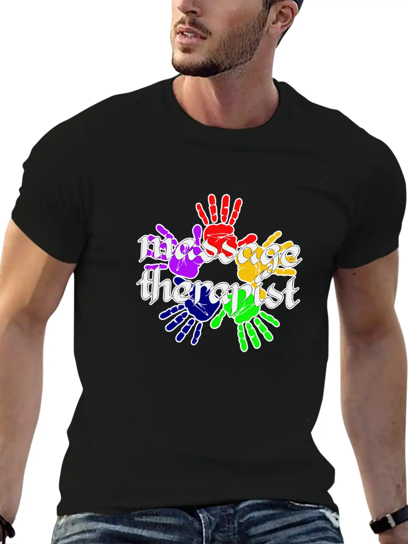 Massage Therapist Classic Fit Graphic Tee For Daily Comfort – Unisex Cotton Shirt