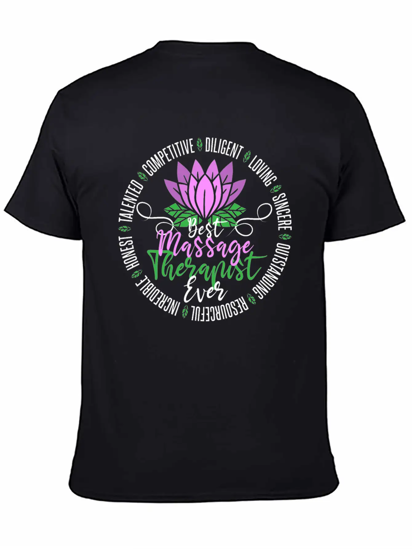 Massage Therapist Physical Therapy Casual Graphic T-Shirt – Simple And Comfortable Daily Wear