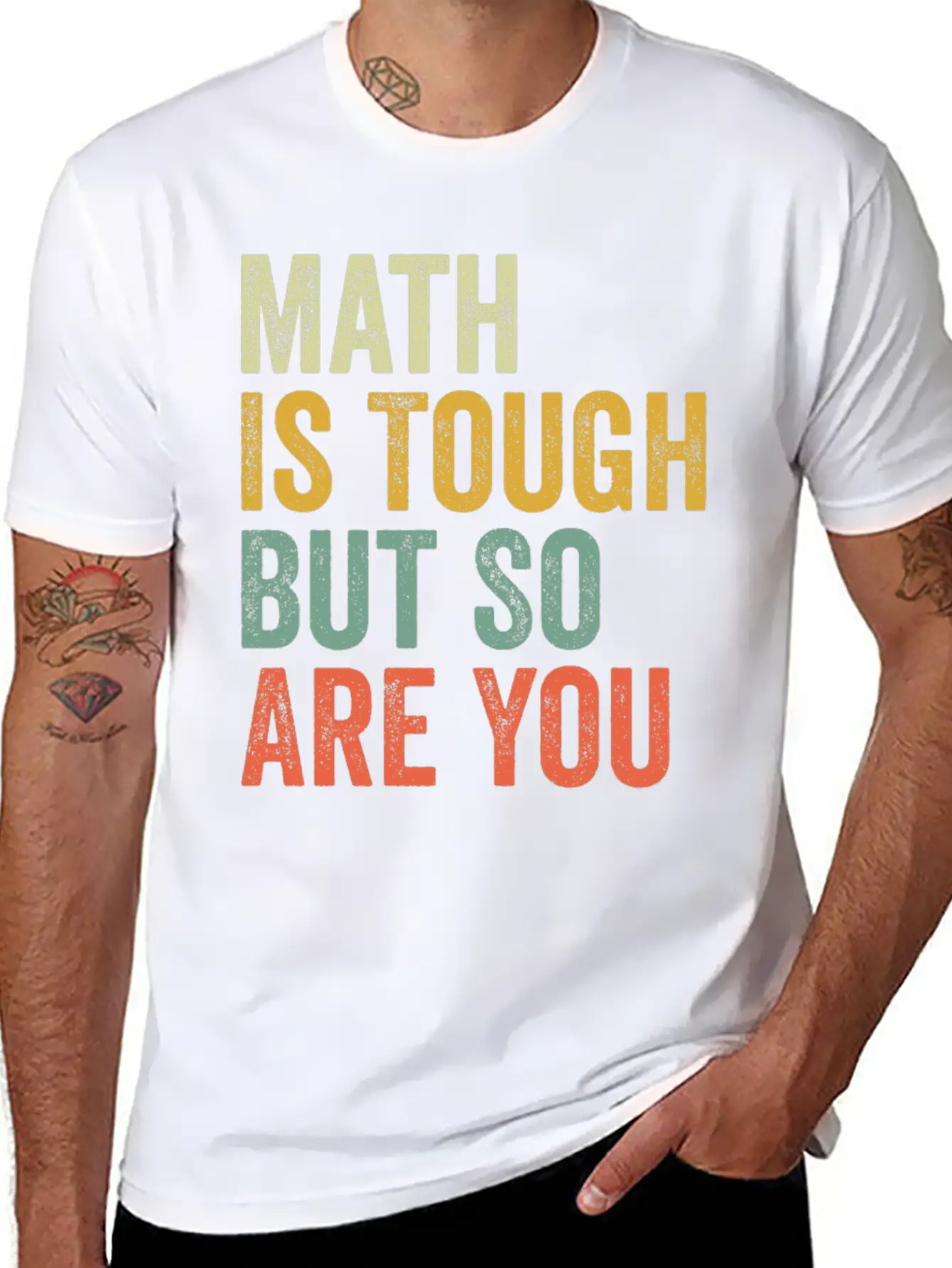 Math Is Tough But So Are You Classic Fit Graphic Tee For Daily Comfort – Unisex Cotton Shirt