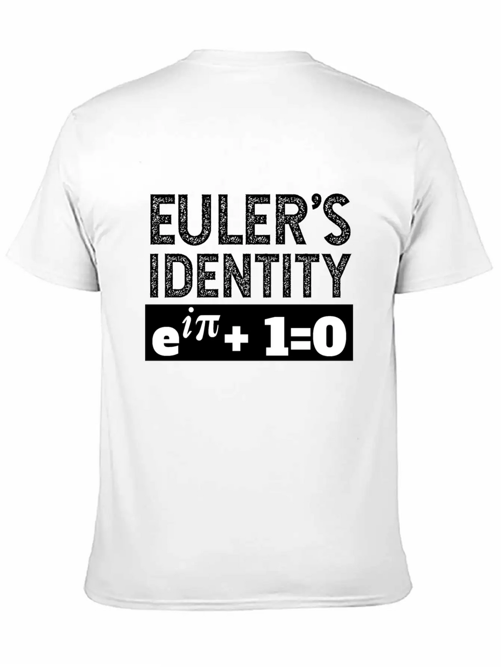 Math Symbols Euler’s Identity Fan Gift Idea Unisex Short Sleeve Soft Cotton T-Shirt – Casual Everyday Wear