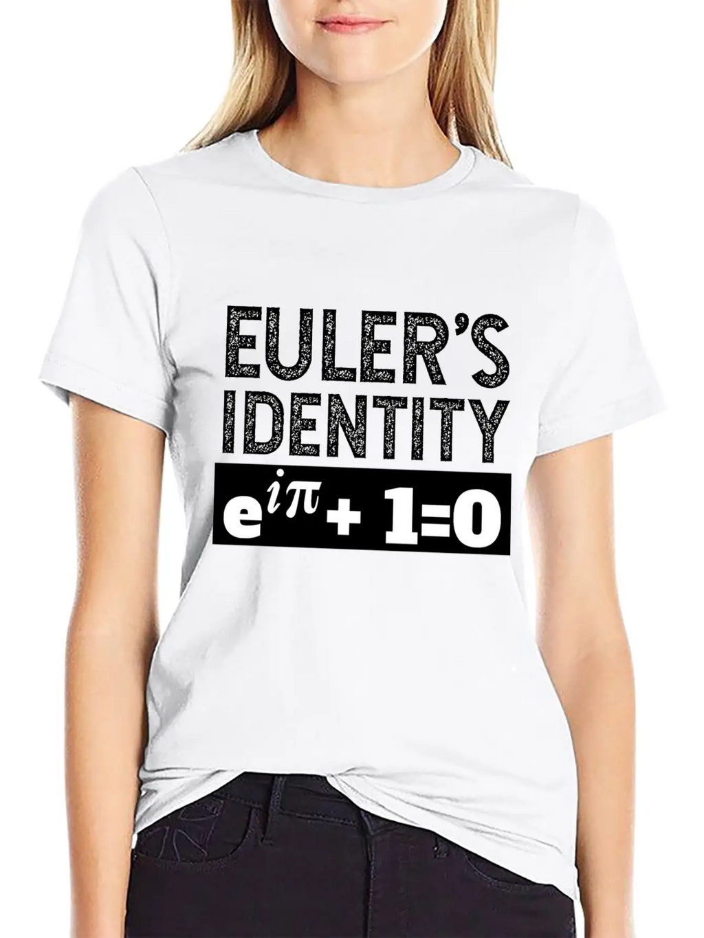 Math Symbols Euler’s Identity Fan Gift Idea Unisex Short Sleeve Soft Cotton T-Shirt – Casual Everyday Wear