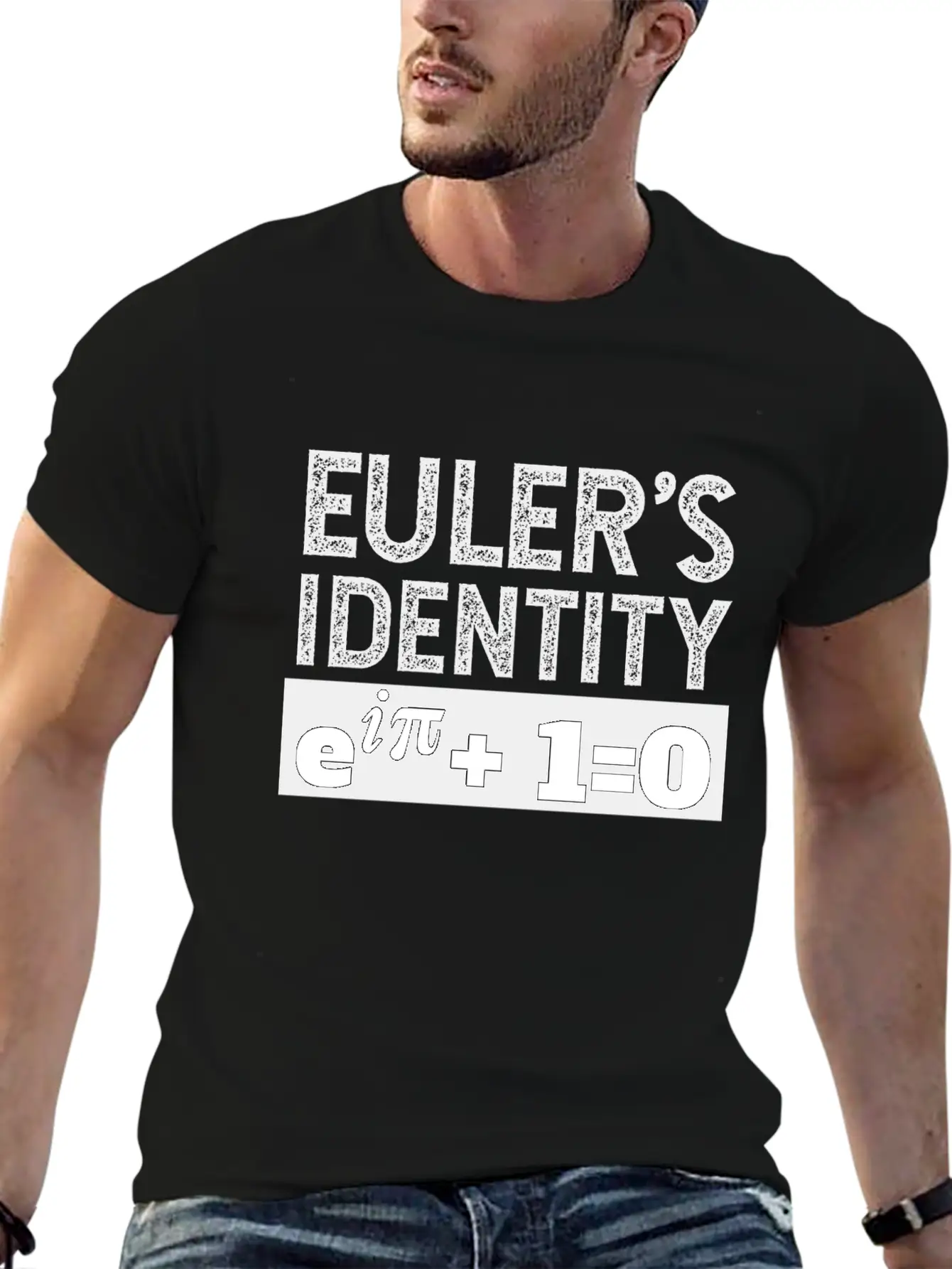Math Symbols Euler’s Identity Fan Gift Idea Unisex Short Sleeve Soft Cotton T-Shirt – Casual Everyday Wear
