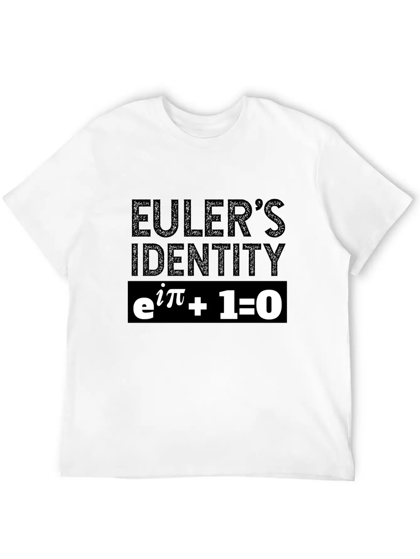 Math Symbols Euler’s Identity Fan Gift Idea Unisex Short Sleeve Soft Cotton T-Shirt – Casual Everyday Wear