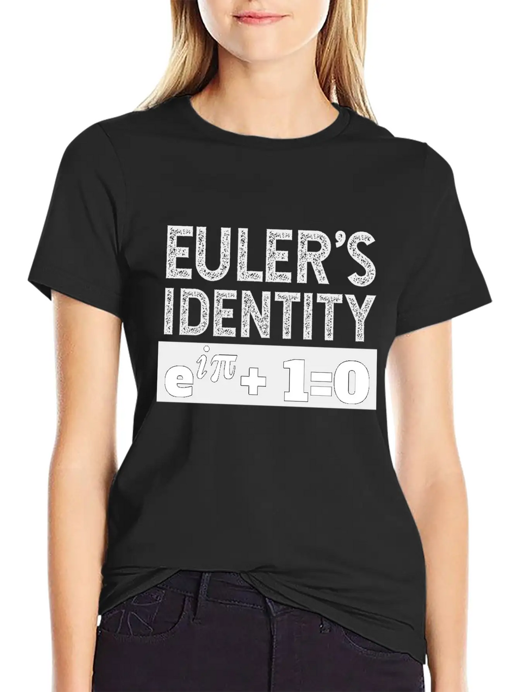 Math Symbols Euler’s Identity Fan Gift Idea Unisex Short Sleeve Soft Cotton T-Shirt – Casual Everyday Wear