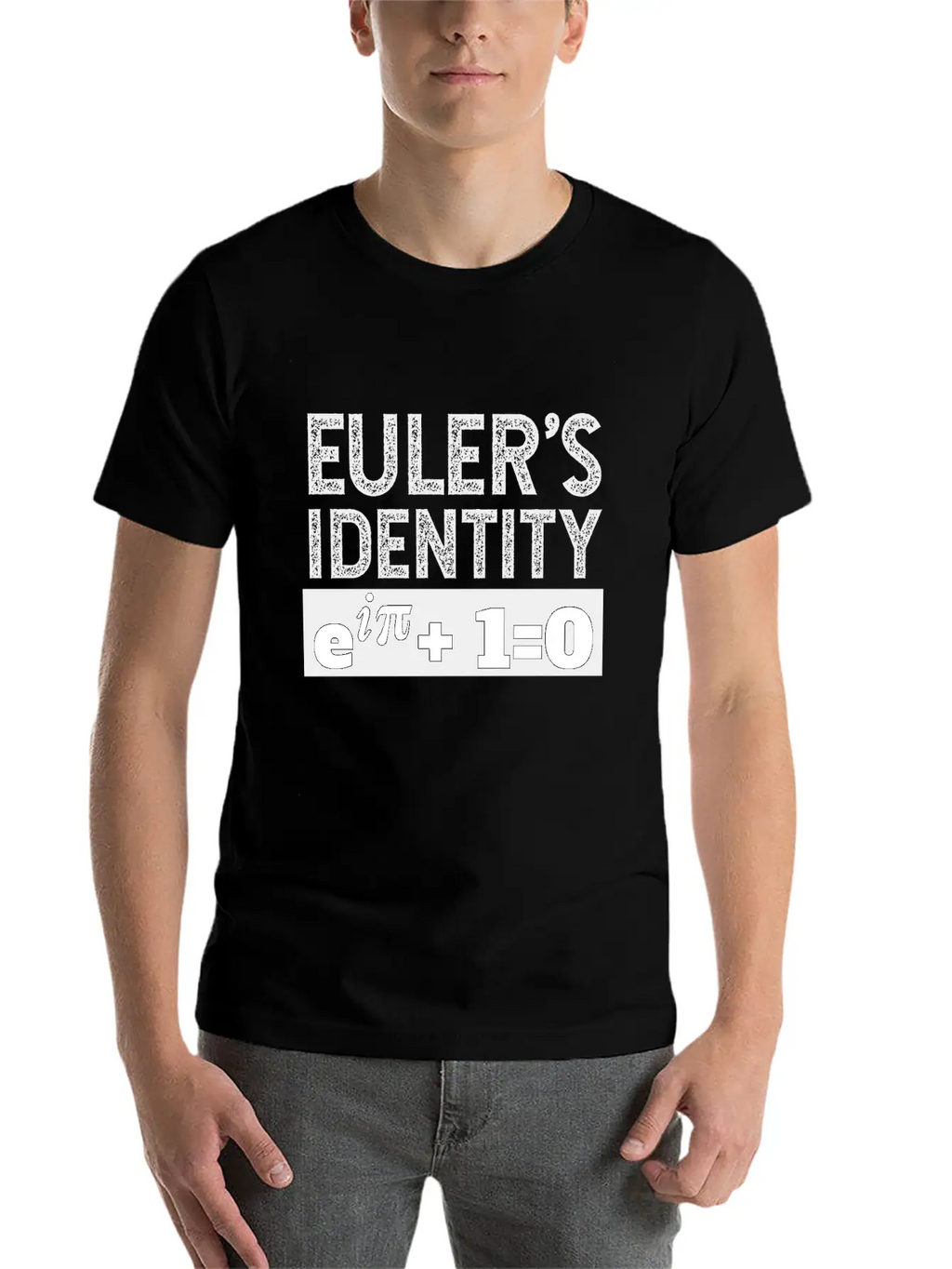 Math Symbols Euler’s Identity Fan Gift Idea Unisex Short Sleeve Soft Cotton T-Shirt – Casual Everyday Wear