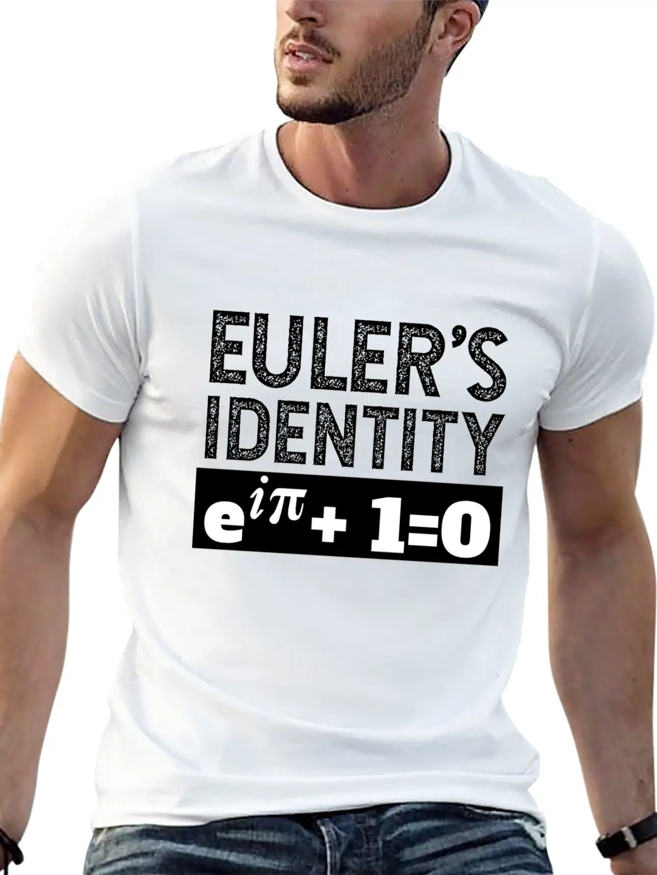 Math Symbols Euler’s Identity Fan Gift Idea Unisex Short Sleeve Soft Cotton T-Shirt – Casual Everyday Wear