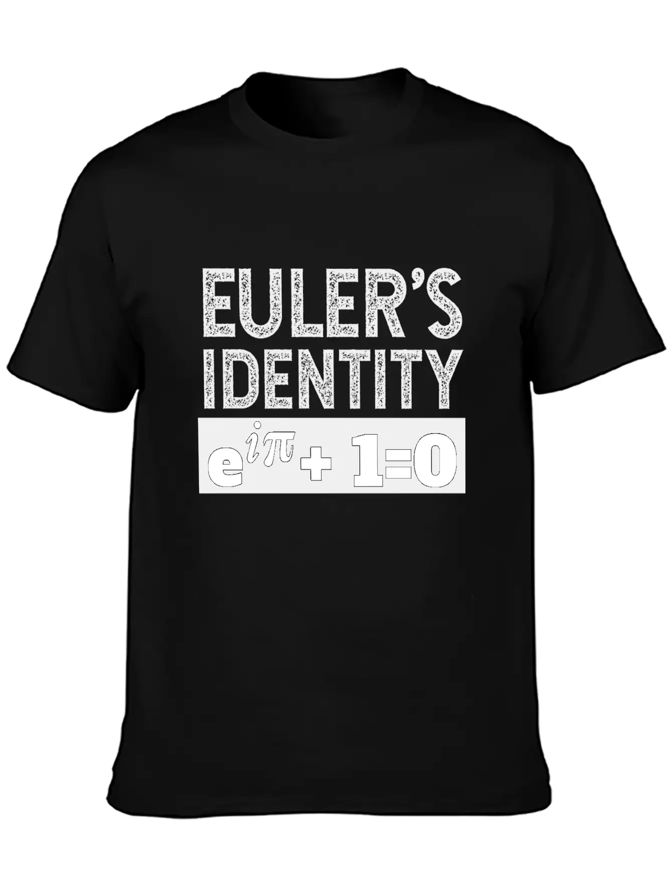 Math Symbols Euler’s Identity Fan Gift Idea Unisex Short Sleeve Soft Cotton T-Shirt – Casual Everyday Wear