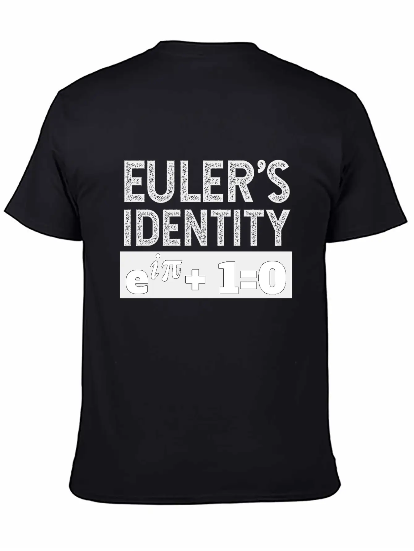 Math Symbols Euler’s Identity Fan Gift Idea Unisex Short Sleeve Soft Cotton T-Shirt – Casual Everyday Wear