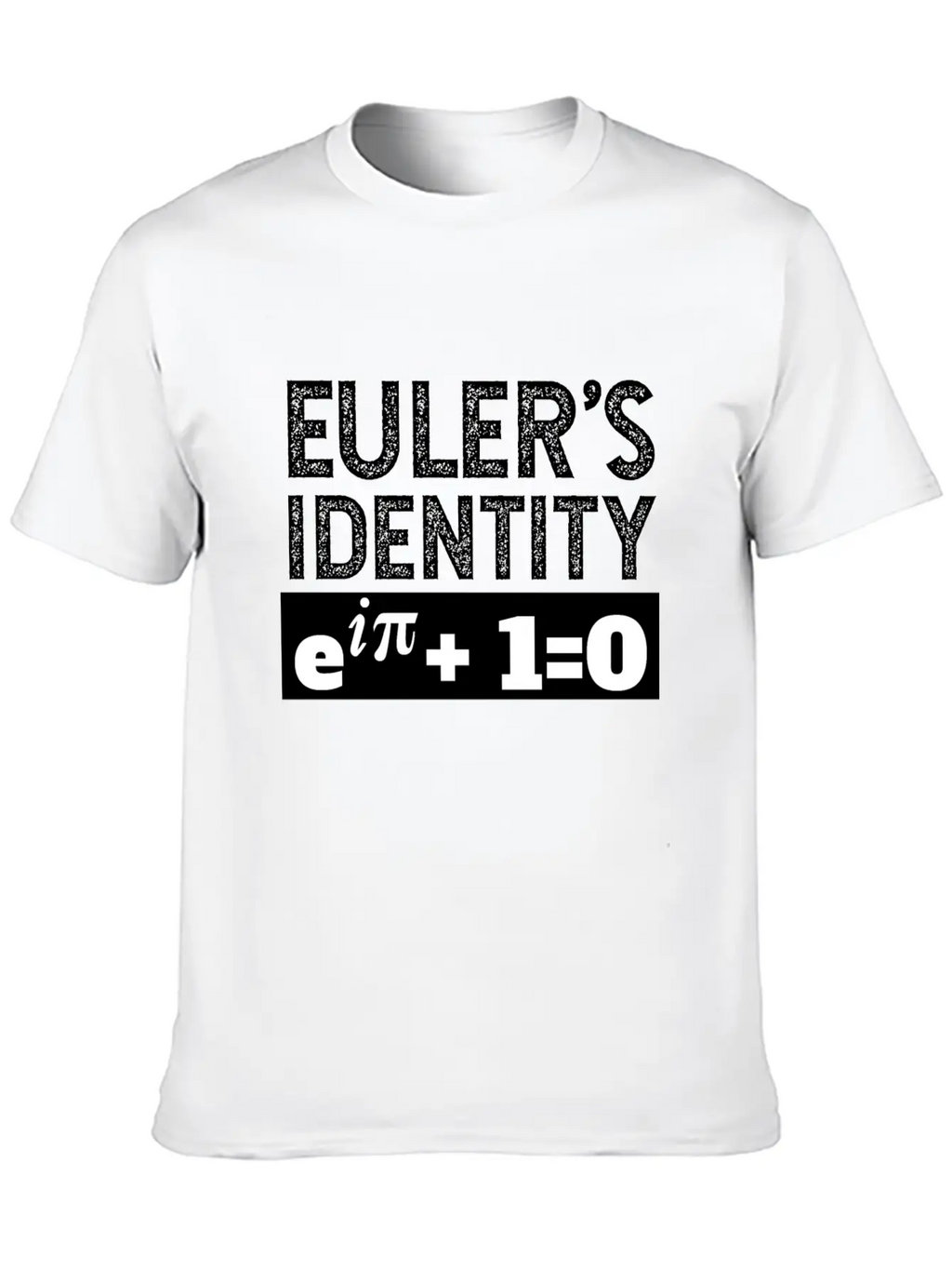 Math Symbols Euler’s Identity Fan Gift Idea Unisex Short Sleeve Soft Cotton T-Shirt – Casual Everyday Wear